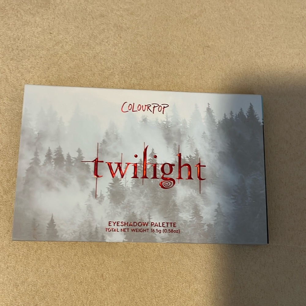 Twilight eyeshadow palette by Colourpop